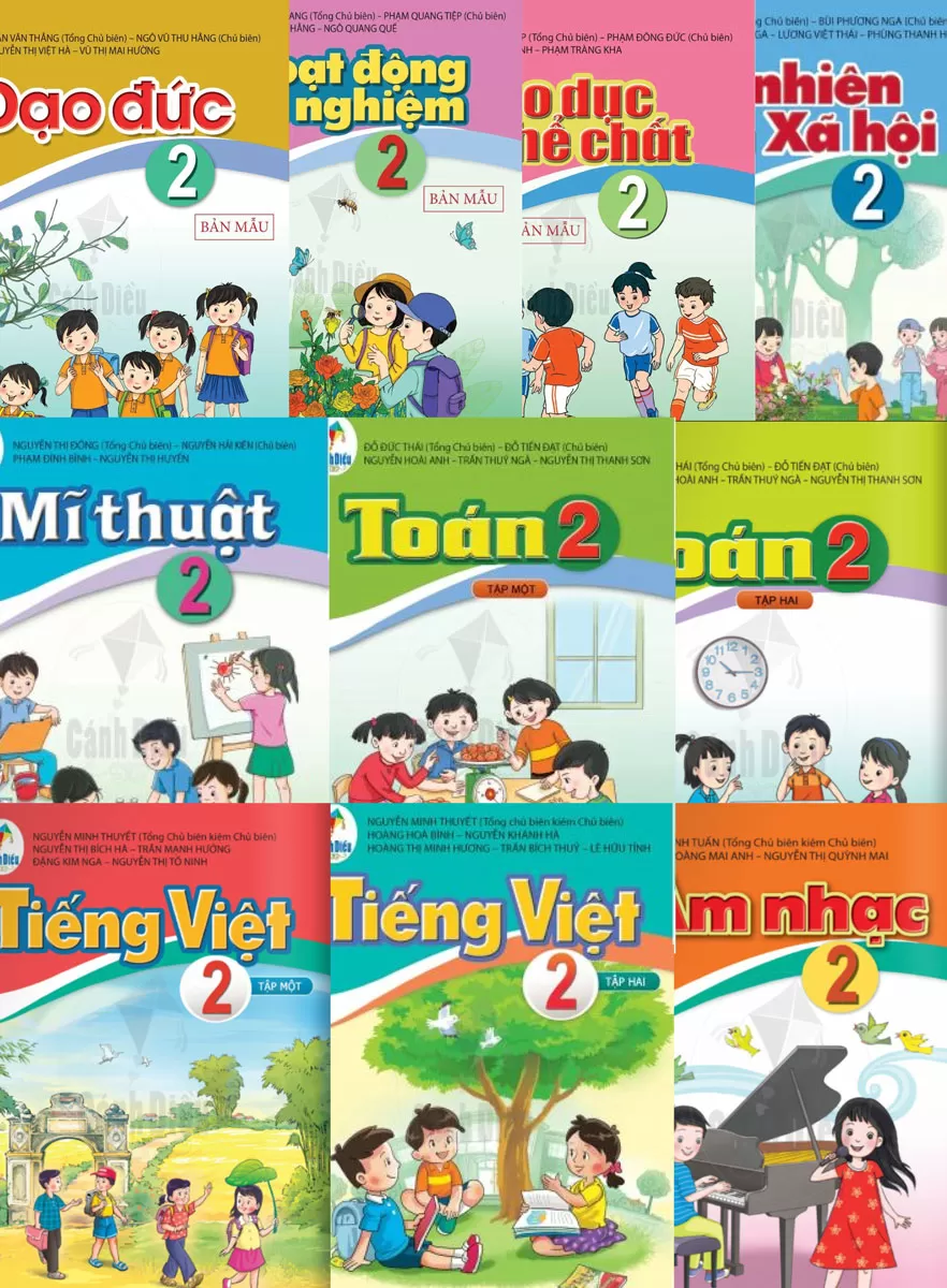 Bộ Sách Giáo Khoa Lớp 2 Năm 2021 – 2022