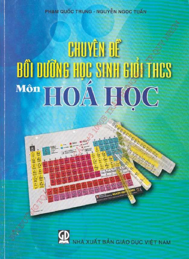 Chuyên Đề Bồi Dưỡng Học Sinh Giỏi THCS Môn Hóa Học