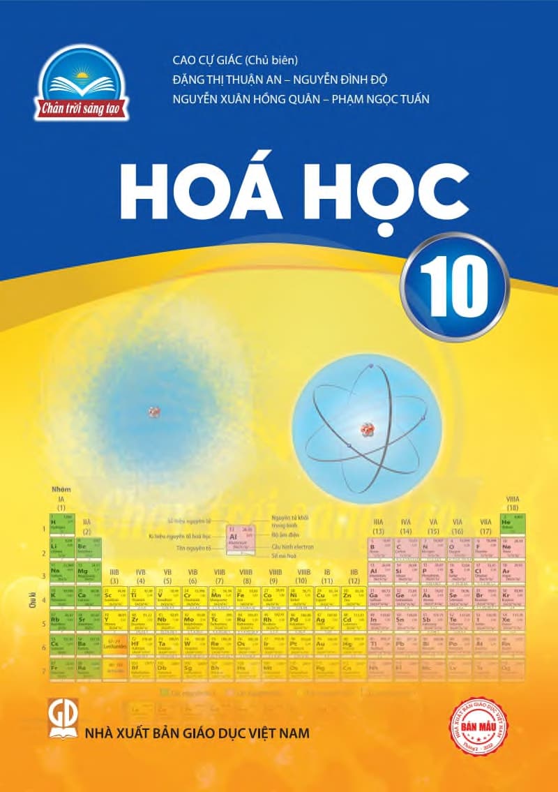 Hóa Học 10 - Chân Trời Sáng Tạo