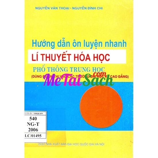 Hướng Dẫn Ôn Luyện Nhanh Lý Thuyết Hóa Học THPT