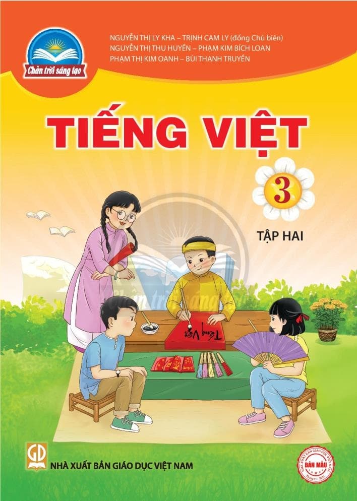 Tiếng Việt 3 Tập 2 - Chân Trời Sáng Tạo